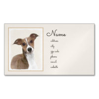 Peinture italienne Greyhound - Cute Original Chien