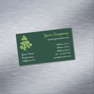 Carte De Visite Magnétique Persil