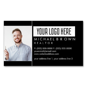 Carte De Visite Magnétique Photo immobilière