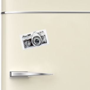 Carte De Visite Magnétique Photographe professionnel de caméra aquarelle