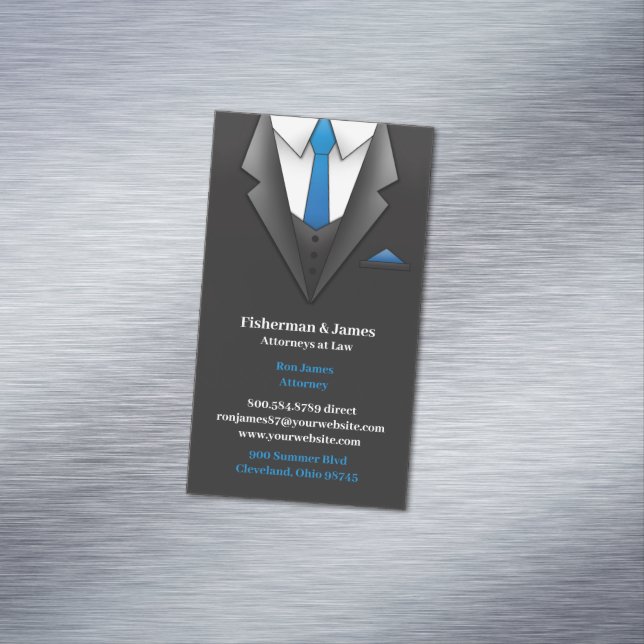 Carte De Visite Magnétique Procès en justice (In Situ)