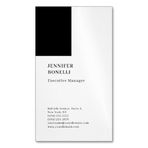 Carte De Visite Magnétique Professionnel plain minimaliste moderne tendance