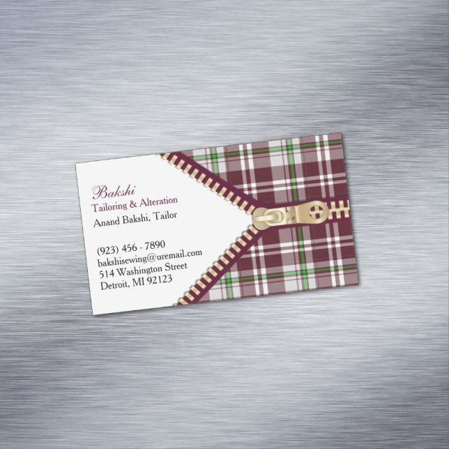 Carte De Visite Magnétique Redimensionnement de mode (In Situ)