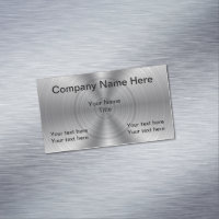 Regard métallique frais