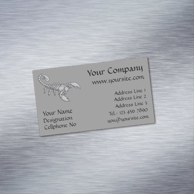Carte De Visite Magnétique Scorpion icon (In Situ)