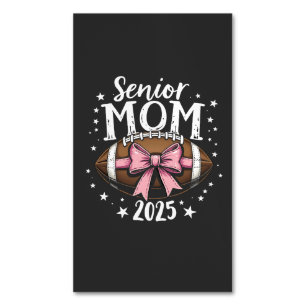 Carte De Visite Magnétique Senior Mom 2025 Classe de football de fin d'études