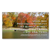 Sept sources Pont d'automne III Paysage d'automne