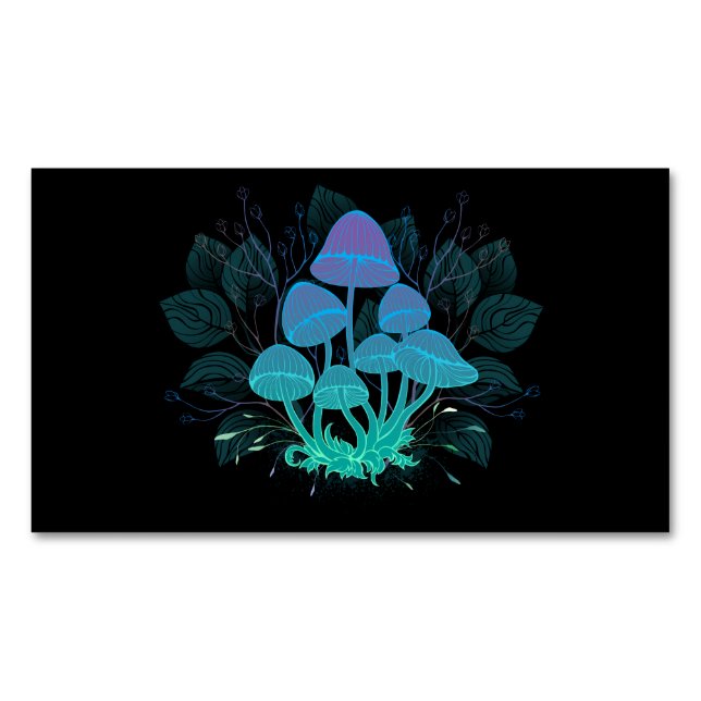 Carte De Visite Magnétique Tabourets dans Bushes (devant)