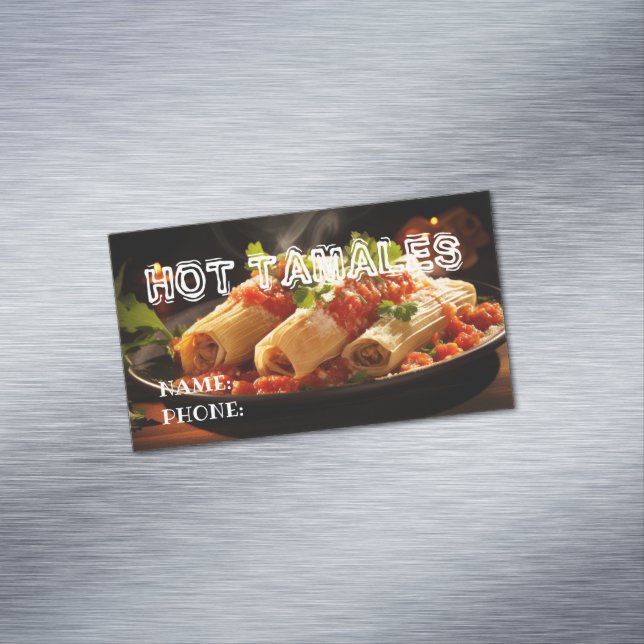 Carte De Visite Magnétique Tamales (In Situ)