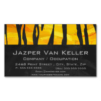 Tiger noir et orange