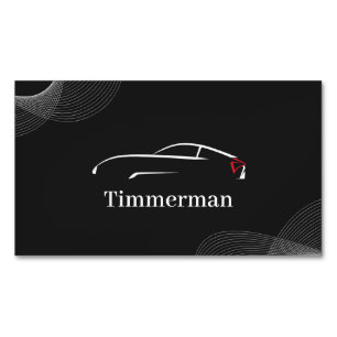 Carte De Visite Magnétique Timmerman — Entretien automobile et amélioration d