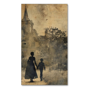 Carte De Visite Magnétique Un design de la série Mother gothique #8