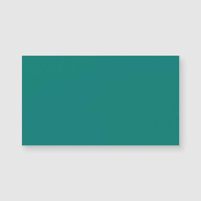 Carte de visite magnétique vert pin (Devant)