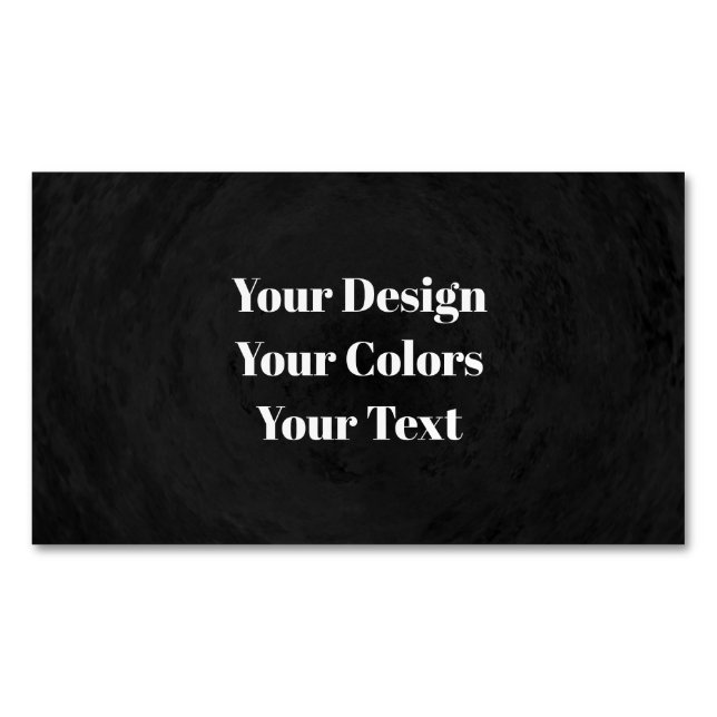 Carte De Visite Magnétique Vierge - Créez votre propre personnalisation (devant)