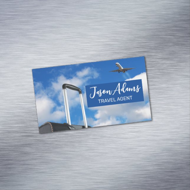 Carte De Visite Magnétique Voyage (In Situ)