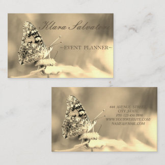 Carte De Visite Magnifique Belle Parfaite Sweet Butterfly Business