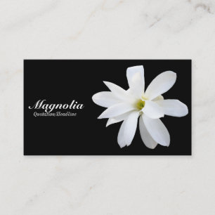 Carte De Visite Magnolia - Noir