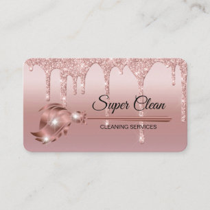 Carte De Visite Maid Cleanhouse Sparkling or rose
