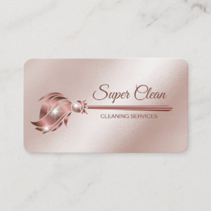 Carte De Visite Maid Cleanhouse Sparkling or rose