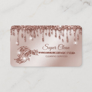 Carte De Visite Maid Cleanhouse Sparkling or rose