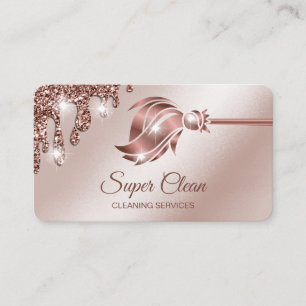 Carte De Visite Maid Cleanhouse Sparkling or rose