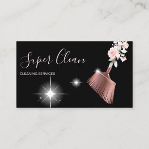 Carte De Visite Maid Cleanhouse Sparkling or rose