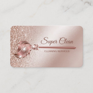 Carte De Visite Maid Cleanhouse Sparkling or rose