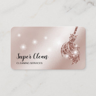 Carte De Visite Maid Cleanhouse Sparkling or rose