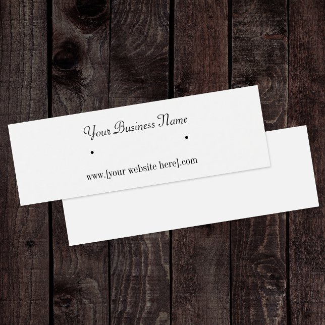 Carte de visite maigre (Créateur téléchargé)