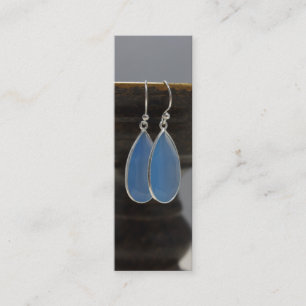 Carte de visite maigre de bijoux