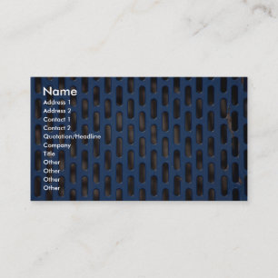 Carte De Visite Maille bleue