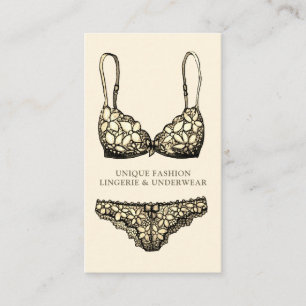 Carte De Visite Maillot de bain bikini lingerie sous-vêtements sou