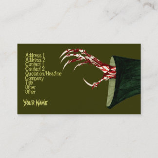 Carte De Visite Main De Grim