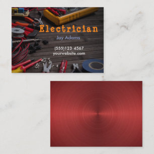Carte De Visite Maintenance des outils électroniques professionnel