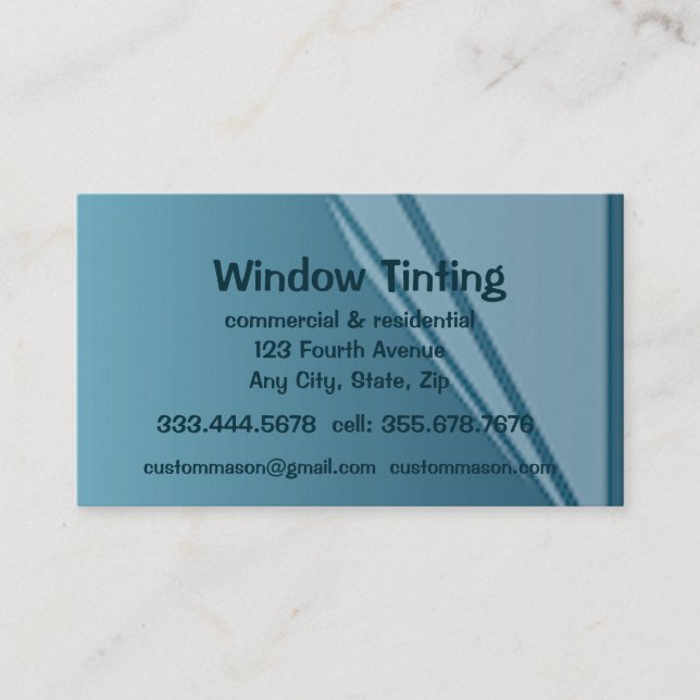 Carte De Visite Maintenance Windows personnalisée (Devant)