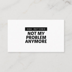 CARTE DE VISITE MAINTENANT RETIRÉE