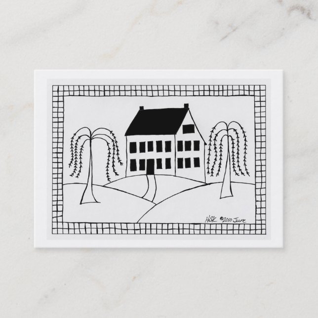 Carte De Visite Maison (Devant)