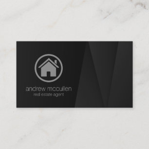 Carte De Visite Maison Icon Immobilier Immo