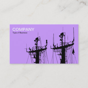 Carte De Visite Maisons de navires - Lilac