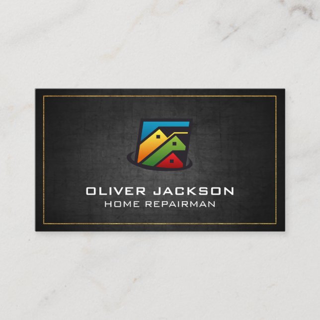 Carte De Visite Maisons immobilières (Devant)