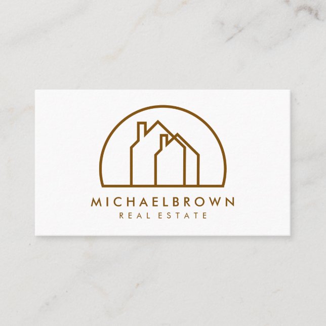 Carte De Visite Maisons Minimalistes (Devant)