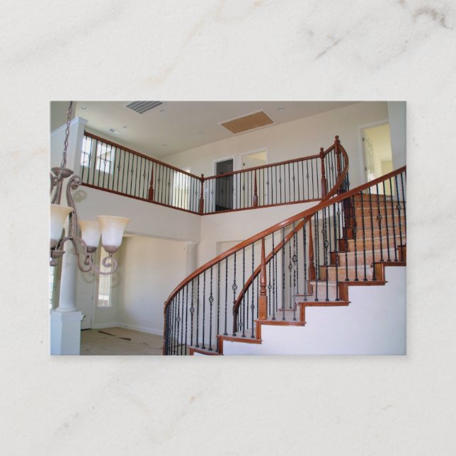 Carte De Visite Maisons vivantes/nouvelles fines (Devant)