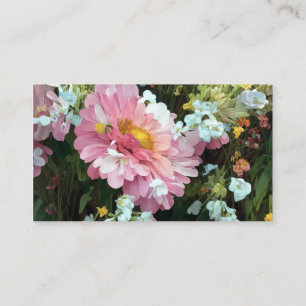 Carte De Visite Maisy en rose