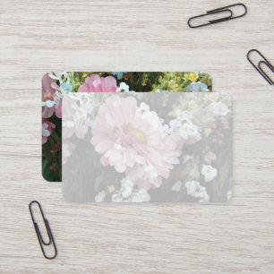 Carte De Visite Maisy en rose