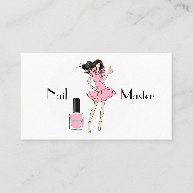 Carte De Visite Maître de clou (Devant)