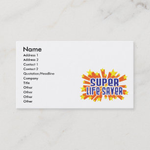 Carte De Visite Maître nageur superbe