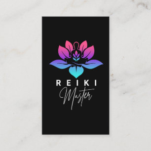 Carte De Visite Maîtrise en Thérapie Énergétique Reiki