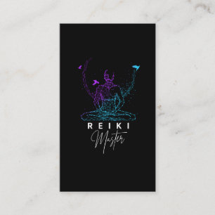 Carte De Visite Maîtrise en Thérapie Énergétique Reiki Médita