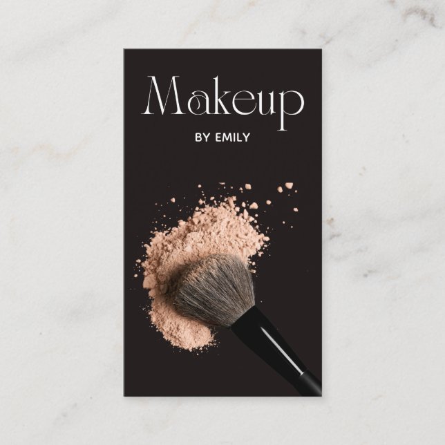 Carte De Visite Make up Artist (Devant)