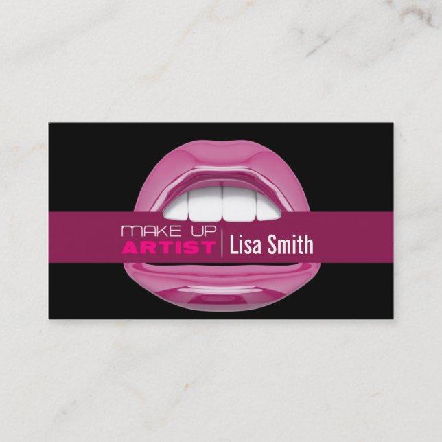 Carte De Visite Make up Artist (Devant)